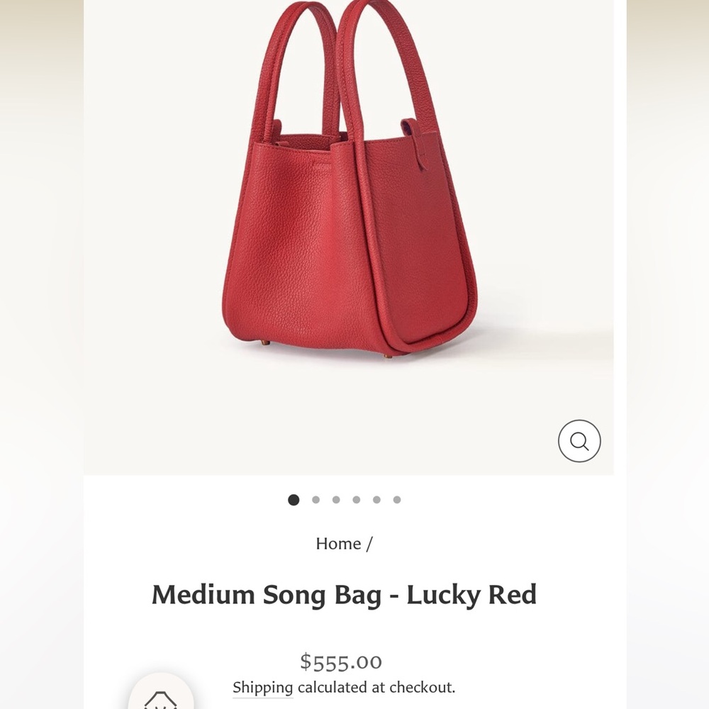 Medium Song Bag - Lucky Red
